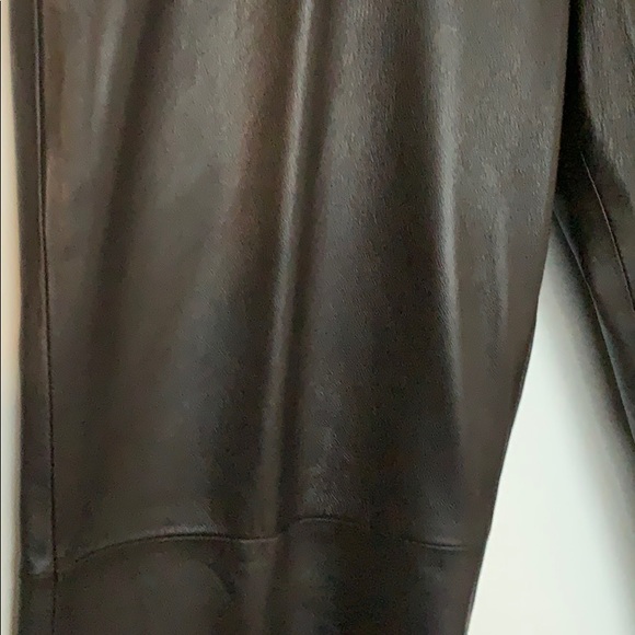 Dark Chocolate Leather Pants - Picture 7 of 7